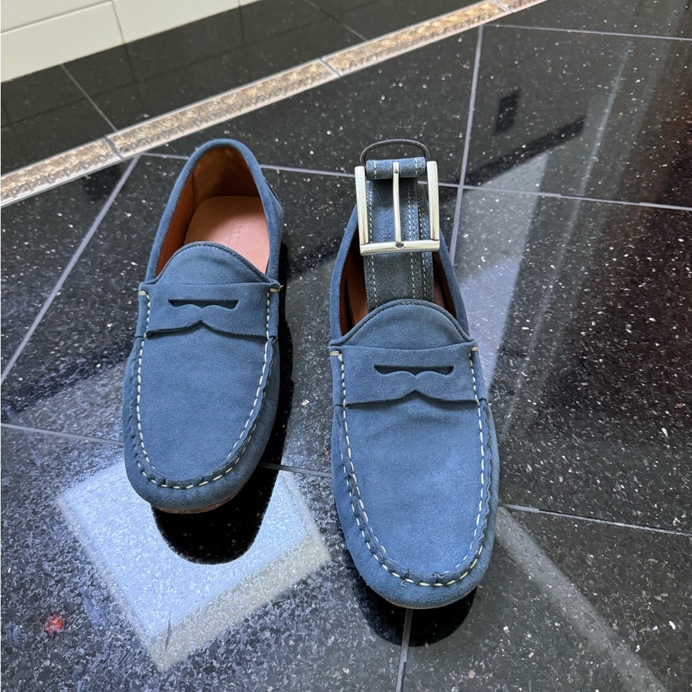 Allen Edmonds Super Sport Suede Loafer Size 9.5